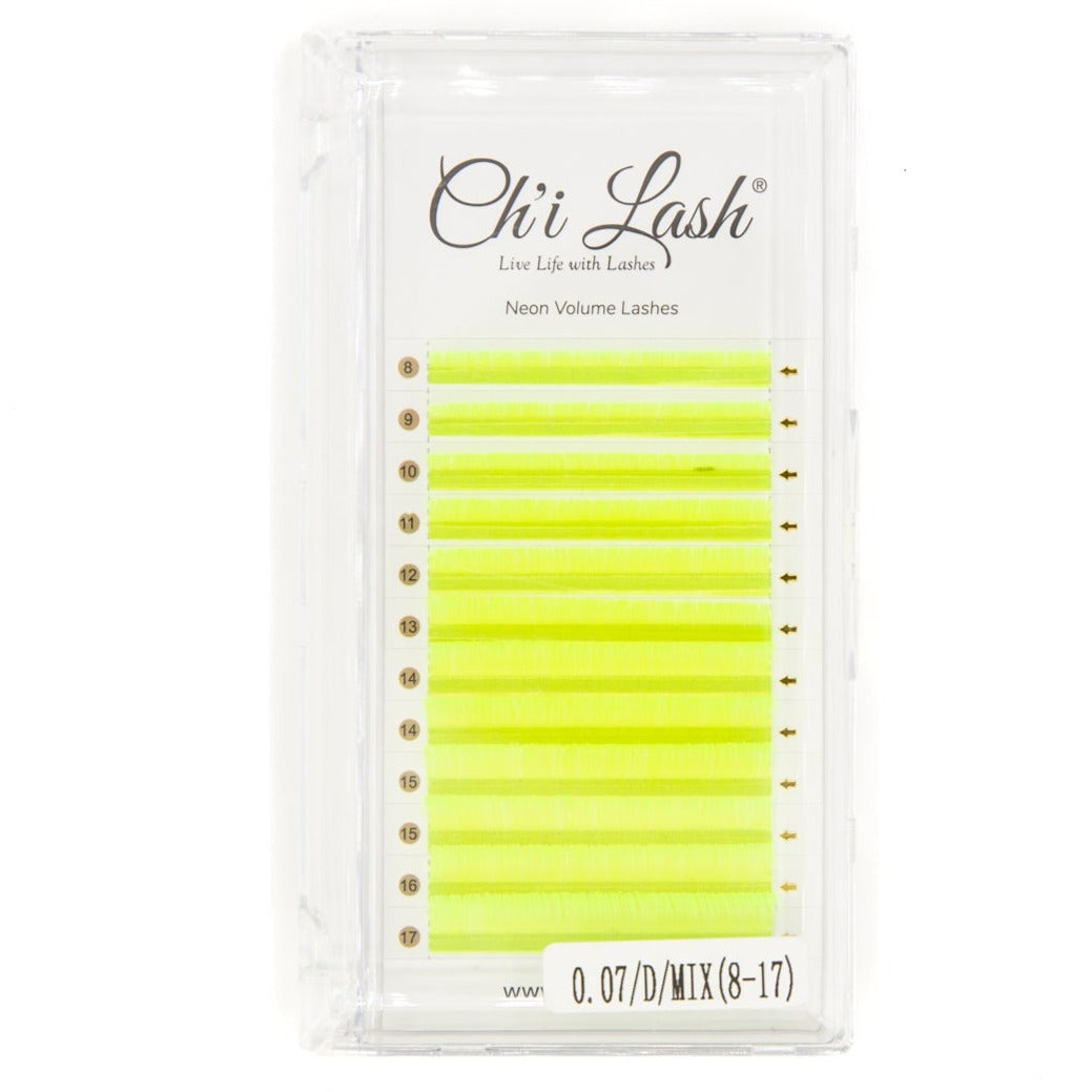 Neon Volume Lashes - Mix Tray