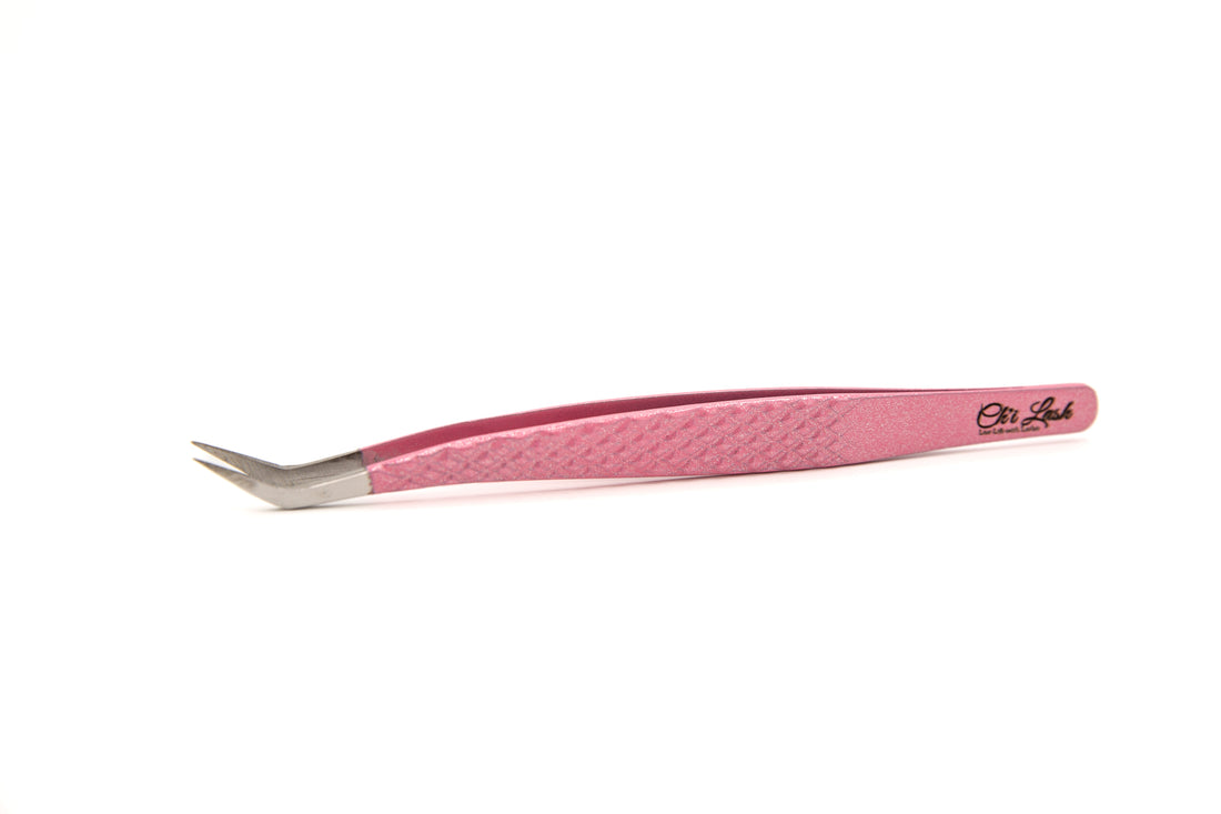 CL-11 Pink Glitter Tweezer